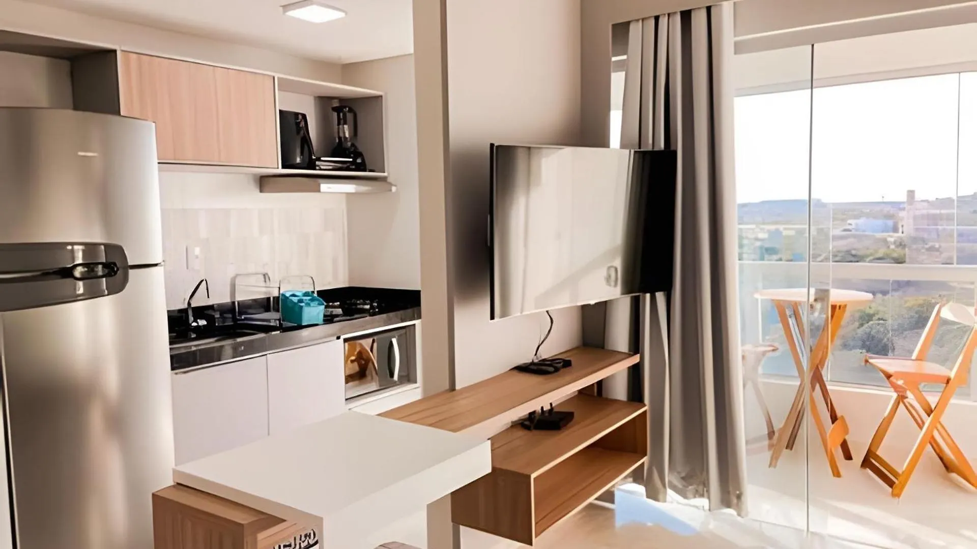 Apartment Flat Com Sacada E Linda Vista Da Cidade Caldas Novas